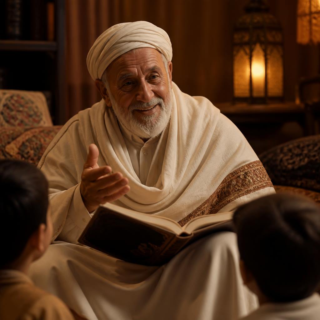 Jido Sultan, AI Grandfather Storyteller for Kids