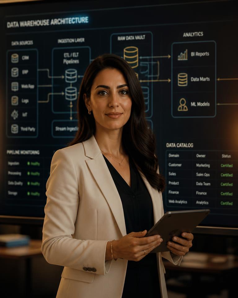 Mira, Data Warehousing Specialist