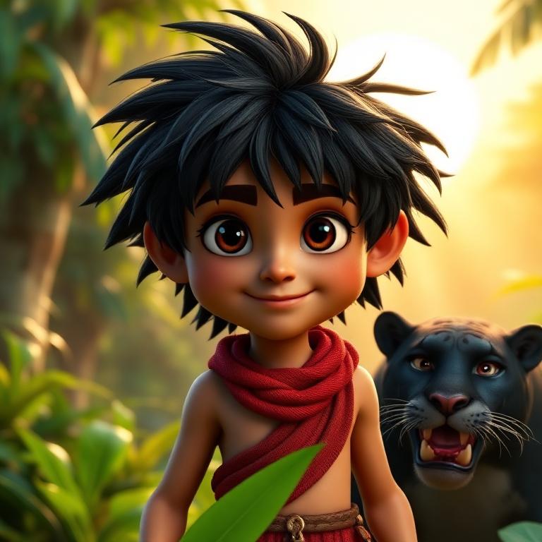 Mowgli, Jungle Explorer for Boys