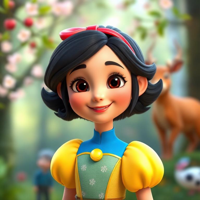 Snow, Forest-Friends Storyteller for Girls